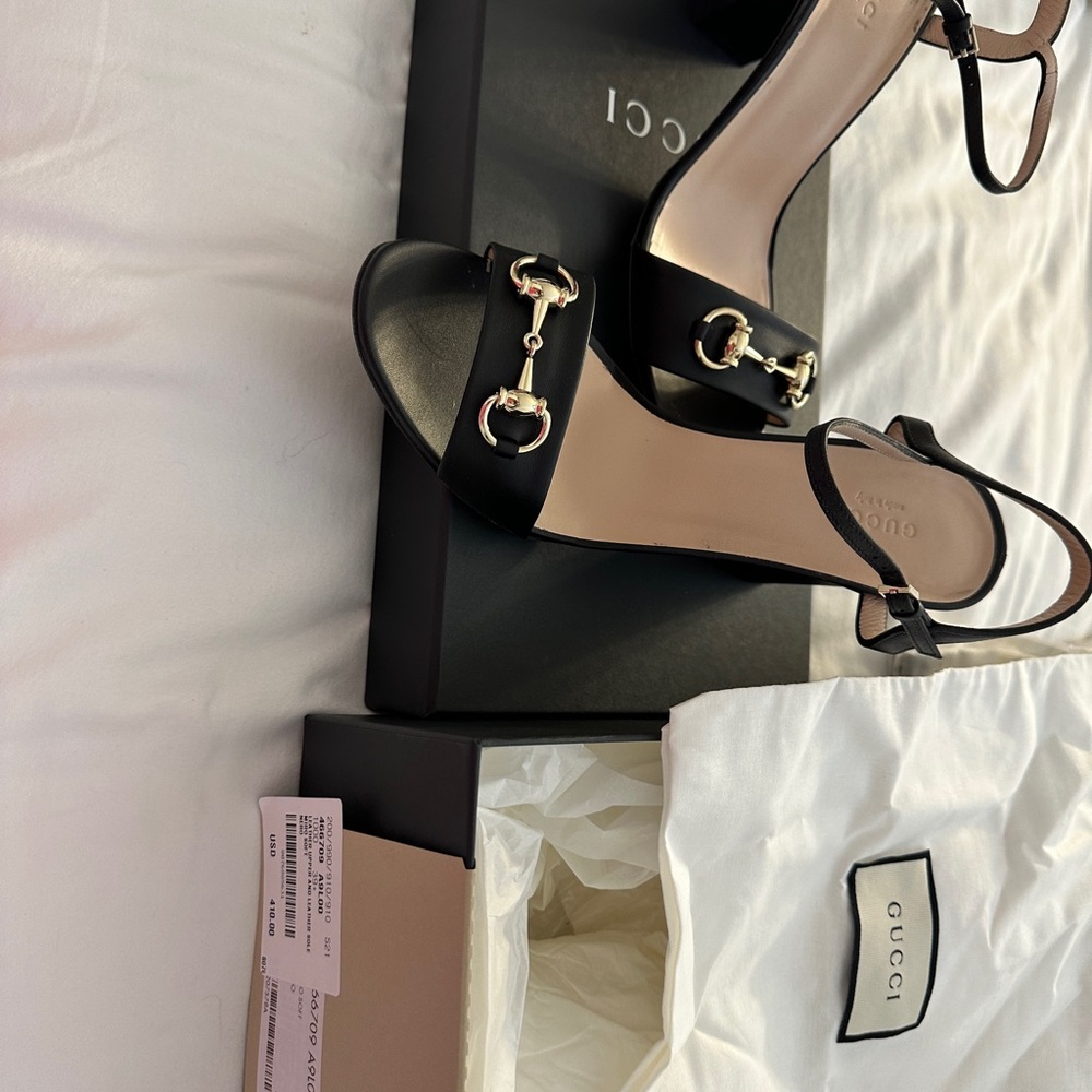 Gucci Horse-bit Sandals 39.5 - Picture 3 of 5